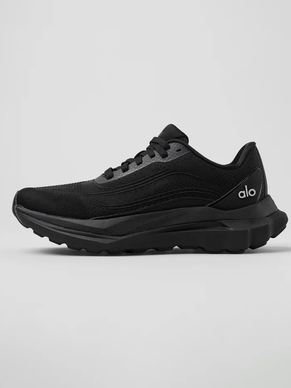 ALO Yoga The Runner Women’s 6.5 / Men’s 5 athletic shoe sneaker black